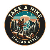 MAAK EEN WANDELING ITALIAANSE STIJL T-SHIRT