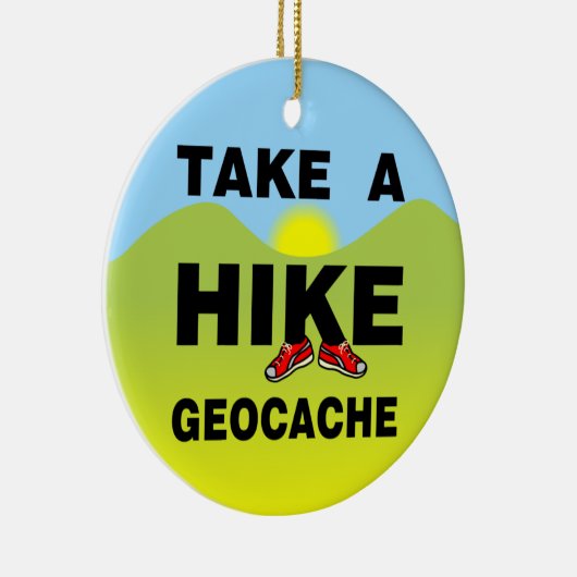 Maak een wandeling landschap keramisch ornament (Rechts)