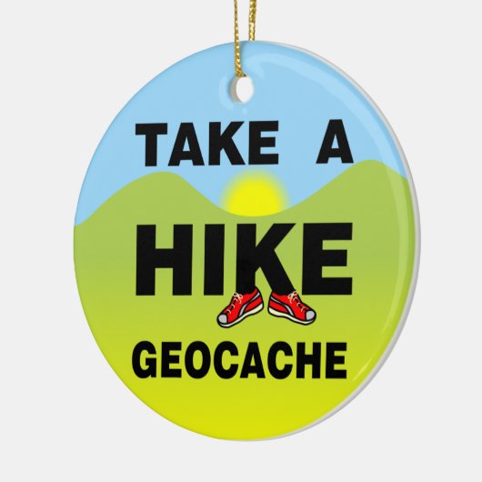 Maak een wandeling landschap keramisch ornament (Links)