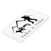 Maak een wandeling magneet- Catahoula/Pitbull Magneet (Linkerzijde)