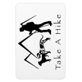 Maak een wandeling magneet- Catahoula/Pitbull Magneet (Verticaal)