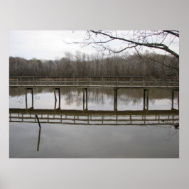 Maak een wandeling poster