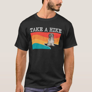 Maak een wandeling Pyrenese Herder Graphic Wandele T-shirt