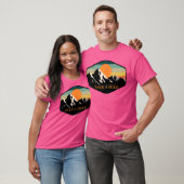 Maak een wandeling Retro  Outdoor Wandelen T-shirt (Unisex)