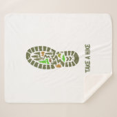 Maak een wandeling | Sherpa Deken (Voorkant (horizontaal))