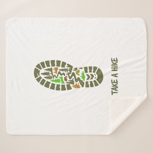 Maak een wandeling | Sherpa Deken (Voorkant (horizontaal))