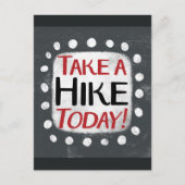 Maak een wandeling vandaag Briefkaart (Voorkant)