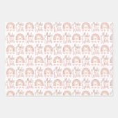 Maak een wasachtige papierlade van 3 inpakpapier vel (Voorkant 2)