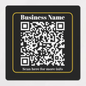 Maak een waterdichte bedrijfs QR-code Labels (Design 1)