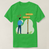 Maak een weg t-shirt (Design voorkant)