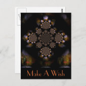 Maak een wens 2 briefkaart (Voorkant / Achterkant)