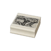 MAAK EEN WENS DRAAK, FANTASIE RUBBER STEMPEL (Stempel)
