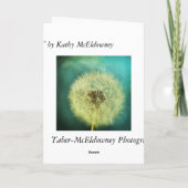 Maak een Wens! Kaart (Achterkant)