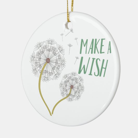 Maak een wens keramisch ornament (Links)