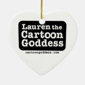 Maak een wens keramisch ornament (Achterkant)