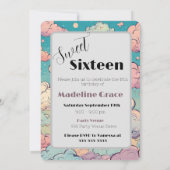 Maak een wens Lief Zestien Verjaardagsfeest Kaart (Achterkant)