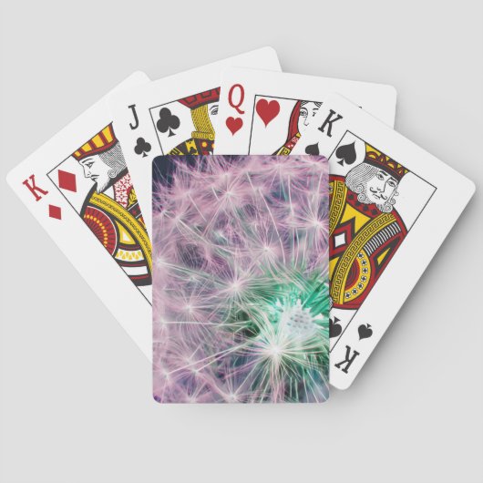 Maak een wens modern pokerkaarten (Achterkant)