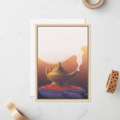 Maak een wens © notitiekaartje (Voorkant / Achterkant in situ)