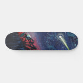 Maak een wens op een Shooting Star Persoonlijk Skateboard (Horizontaal)