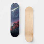 Maak een wens op een Shooting Star Persoonlijk Skateboard (Voorkant)
