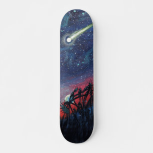 Maak een wens op een Shooting Star Persoonlijk Skateboard
