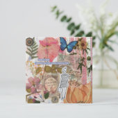 Maak een wens plat Wenskaart (Staand voorkant)