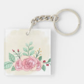 Maak een Wens Sleutelhanger | Bloemig Cute Accesso (Achterkant)