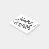 Maak een wensen cursieve kalligrafie post-it® notes (Schuin)