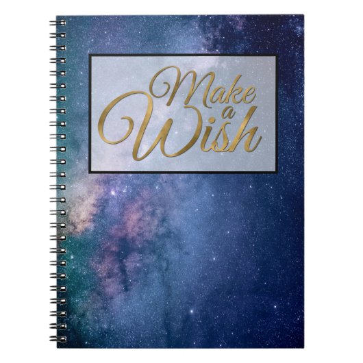 Maak een Wish Astronomie Notitieboek (Voorkant)