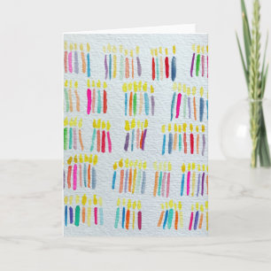 Maak een Wish. Birthday Candle Card Kaart