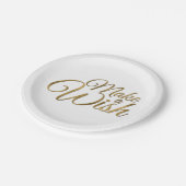 Maak een Wish Birthday Papieren Bordje (Gekanteld)