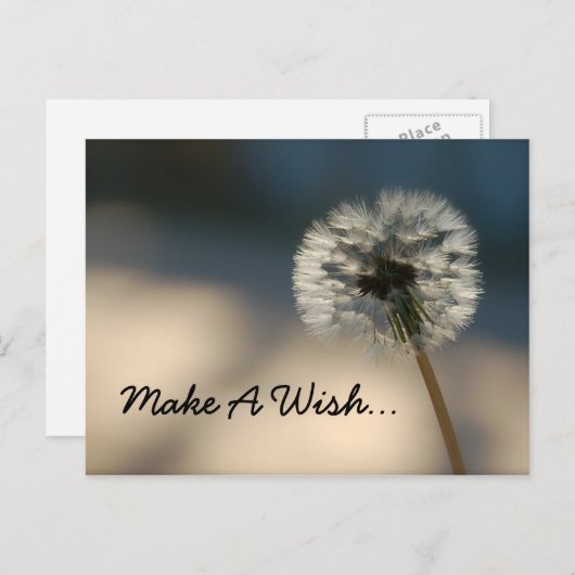 Maak een Wish Briefkaart (Voorkant / Achterkant)