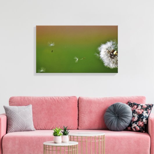 Maak een Wish. Canvas Afdruk (Insitu (Woonkamer))