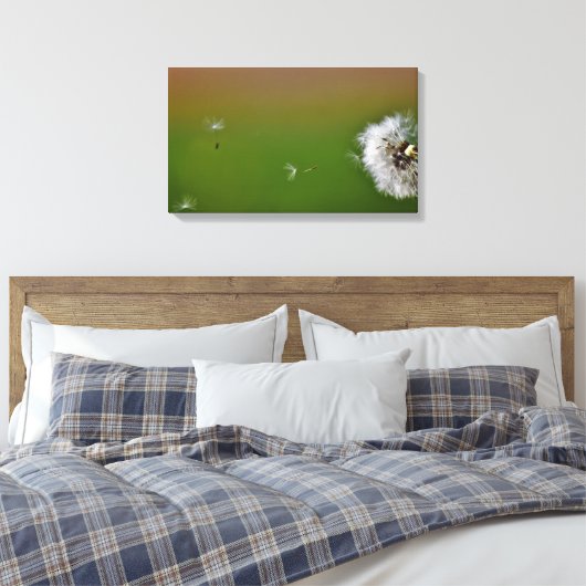 Maak een Wish. Canvas Afdruk (Insitu (Slaapkamer))