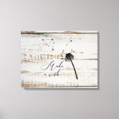 Maak een Wish Canvas Wall Decor (Voorkant)