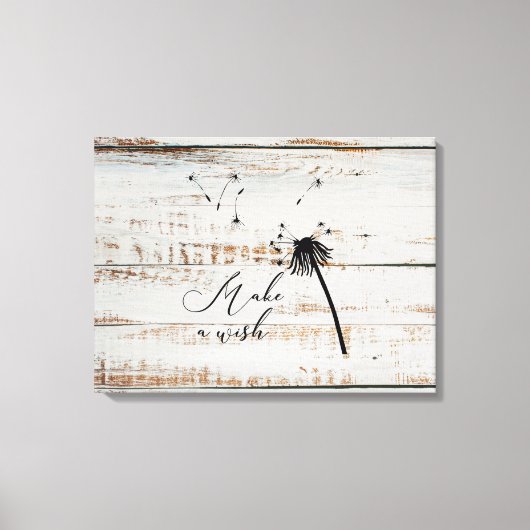 Maak een Wish Canvas Wall Decor (Voorkant)