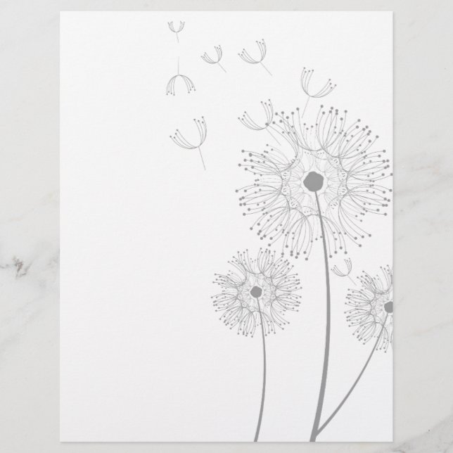 Maak een Wish Dandelion (Voorkant)