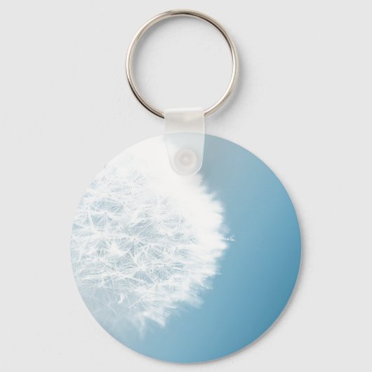 Maak een Wish Dandelion Button Sleutelhanger (Voorkant)