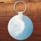 Maak een Wish Dandelion Button Sleutelhanger (Voorkant)