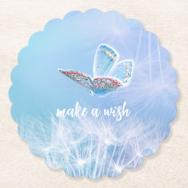 Maak een Wish Dandelion- en Butterfly-ontwerp Kartonnen Onderzetters