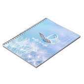 Maak een Wish Dandelion- en Butterfly-ontwerp Notitieboek (Linkerzijde)