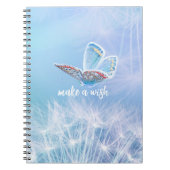 Maak een Wish Dandelion- en Butterfly-ontwerp Notitieboek (Voorkant)