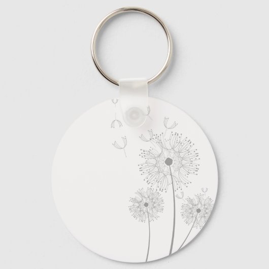 Maak een Wish Dandelion Sleutelhanger (Voorkant)