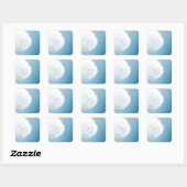Maak een Wish Dandelion Vierkante Sticker (Vel)