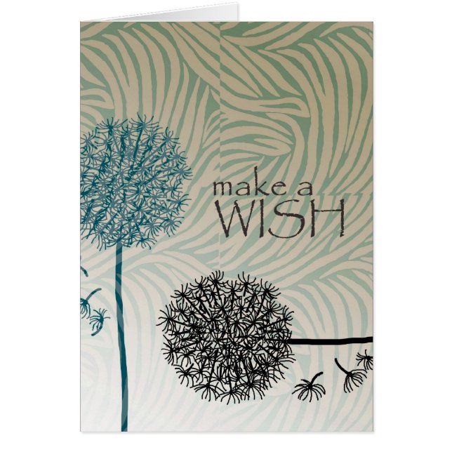 Maak een Wish Dandelions (Voorkant)