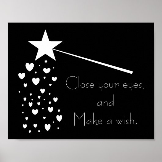 Maak een Wish Frameable Poster (Voorkant)