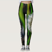Maak een Wish, geloof, Dandelion Leggings (Voorkant)