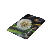 Maak een Wish, geloof je, Dandelion Bath Mat (Gekanteld)