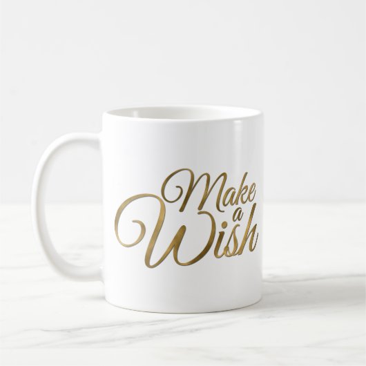 Maak een Wish Gold Birthday Koffiemok (Links)