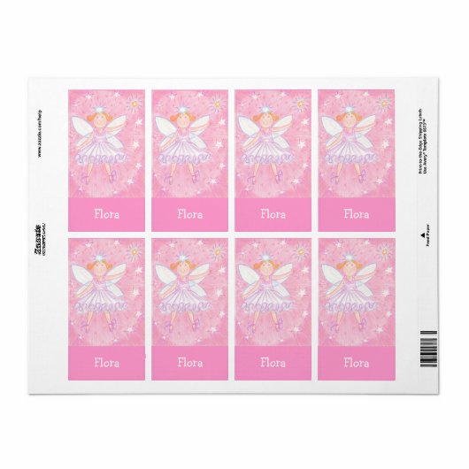 Maak een Wish 'Name'-label Etiket (Full Sheet)